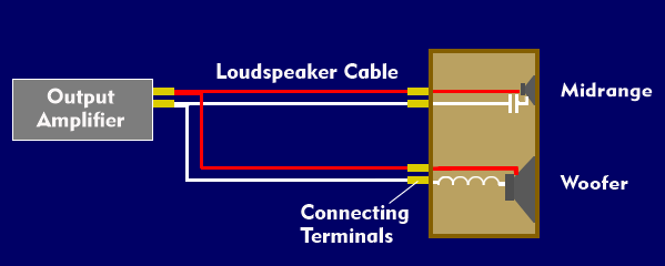 Wiring diagram for bi-wiring