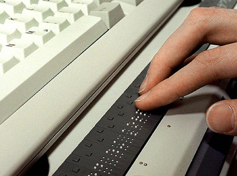 Braille display, photo: badische-zeitung.de