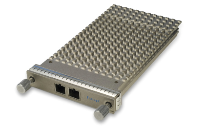 CFP module for 100 Gigabit Ethernet, photo: gazettabyte.com