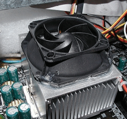 CPU-Lüfter und Kühlkörper, Foto: FDM-Ware