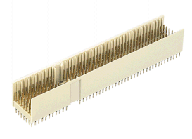 CompactPCI connectors, 7-row with 47 contact pins each