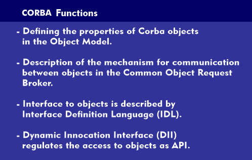 Corba functions
