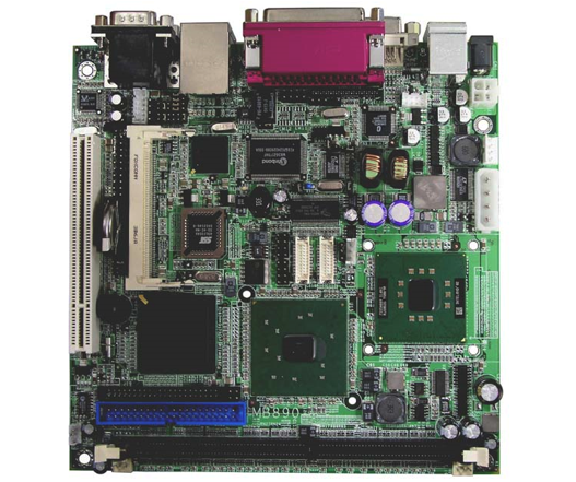 Single-board computer with Sempron processor, photo: iBase.com