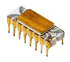 First Intel CPU 4004, photo: Intel