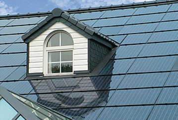 Building-integrated PV system, GIPV, Photo: kpz-solar.de