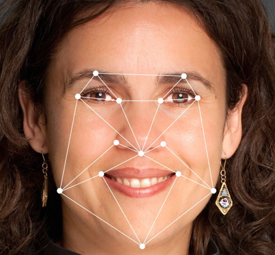 Google Glass for facial recognition, photo: Google