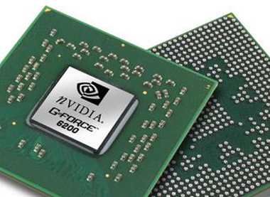 Graphics Processor Unit (GPU) GeForce 6200 from NVIDIA 