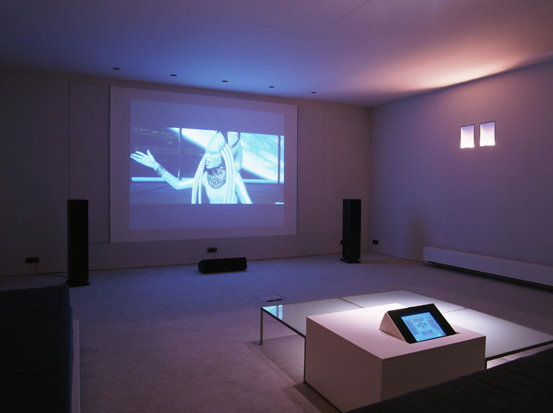 Home theater, photo: Crestron