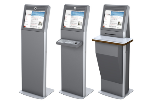 Kiosk systems with touch screens, photo: cragen.co.uk