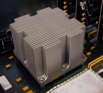 Kühlkörper für Power 2 CPU, Foto: Deleet