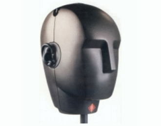 Artificial head for stereoscopic audio measurements, photo: MMK