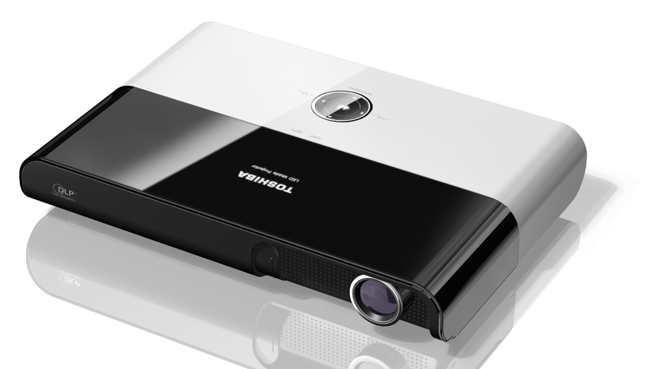 LED projector in A4 format, photo: Toshiba