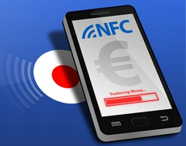 Charging an NFC smartphone with a sum of money, photo: smartphone-top5.de.