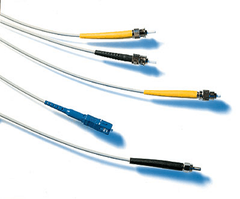 FO connectors ST, FC, SC and F-SMA, photo: Siemens