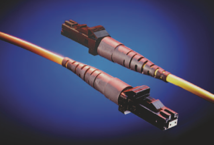 MT-RJ-Stecker, Foto: Corning Cable