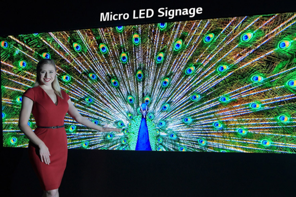 Micro-LED display from LG, photo: 4kfilme.de