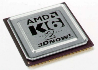 Microprocessor K6-2 from AMD, Photo: AMD