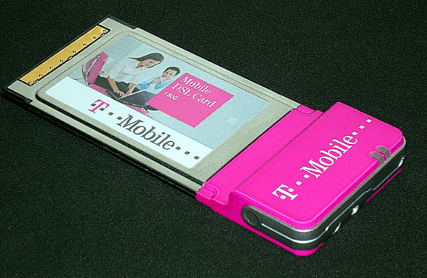 Mobile DSL card from T-Mobile