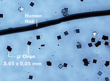 Mu-Chips as Smart Dust from Hitachi