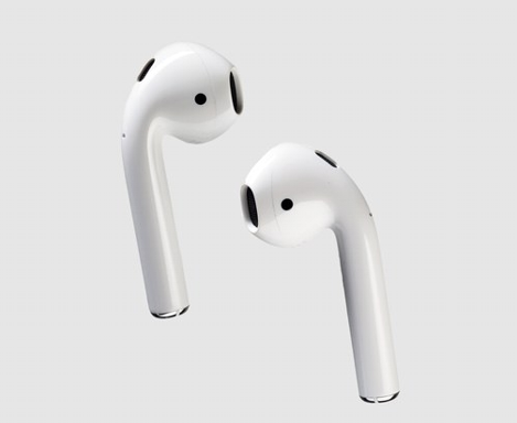 AirPods earphones from Apple, photo: wired.com