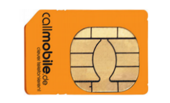 Prepaid card as SIM card from callmobile