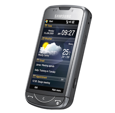 Samsung's Omega 6 smartphone with Windows Phone, photo: letsgomobile.de