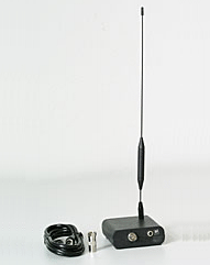 Rod antenna with amplifier for DVB-T