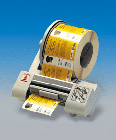 Thermal transfer printers as label printers, photo: Endisch-Etiketten