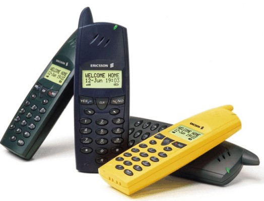 Various DECT devices from Ericsson