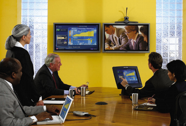 Video conferencing system, photo: ws-com-solutions.de