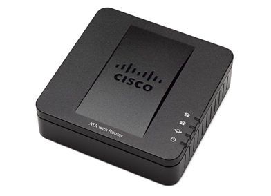 VoIP router with VoIP adapter, photo: Cisco